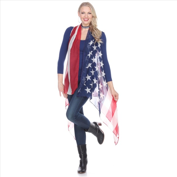 LAST ONE!! American Flag Vest - Picture 3 of 3